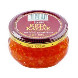 Caviar de salmon...
