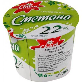 Crema agriada 22%grasa...