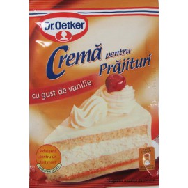 Crema para tarta sabor...