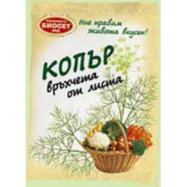 Укроп сушеный 20х10гр BIOSET