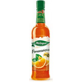 Jarabe con sabor de naranja...