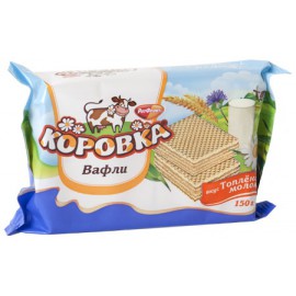 Вафли КОРОВКА топленое...