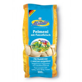 Pelmeni con carne de pavo...