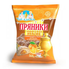 Пряники с начинкой апельсин...