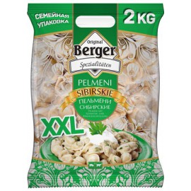 Pelmeni SIBIRSKIE 8x2kg.BERGER