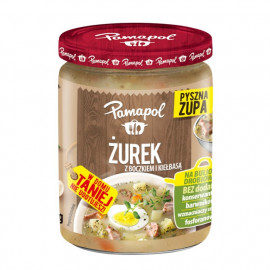 Sopa  ZUREK con salchicha y...