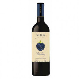 Vino tinto semidulce MORA...