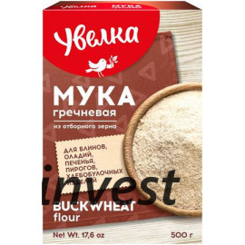 Мука гречневая 5х500гр УВЕЛКА