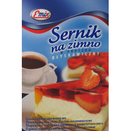 Tarta de queso en polvo...