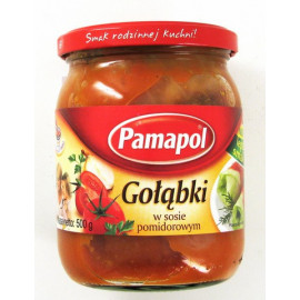 Enrollitos de col en salsa...