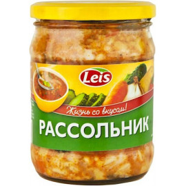 Sopa de pepinos salados...