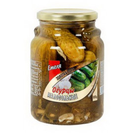 Pepinos poco salado...