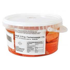Filete de salmon salado en...