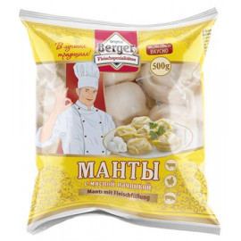 Манты с мясной начинкой...