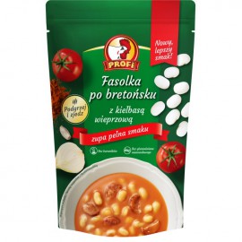 Sopa frijoles horneados...